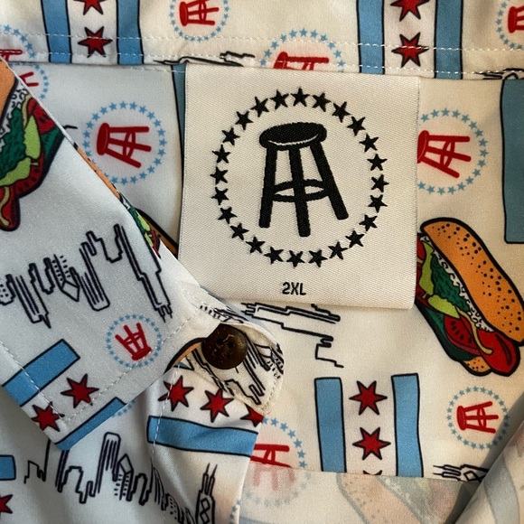 Barstool Chicago Hot Dog Shirt - Picture 2 of 2